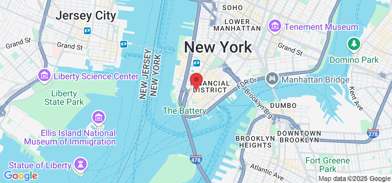29 New St, New York, NY 10005, USA