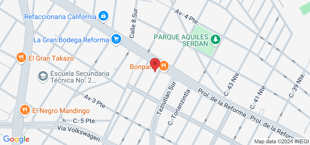 C. Aljojuca 5, La Paz, 72160 Heroica Puebla de Zaragoza, Pue., México