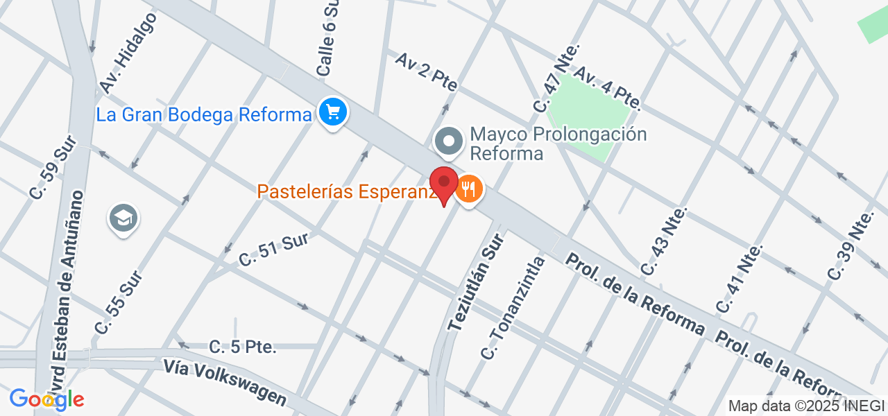 C. Aljojuca 5, La Paz, 72160 Heroica Puebla de Zaragoza, Pue., México