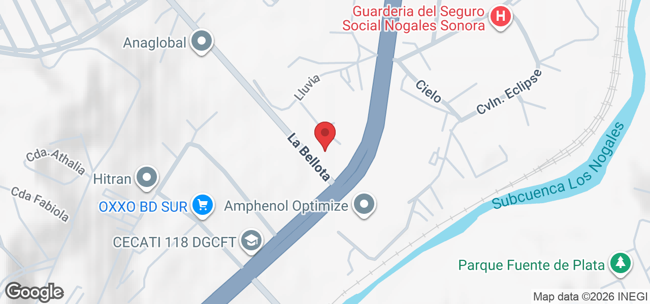 Edificio 15 atras de las oficinas del IMSS, Carretera Internacional km. 6.5, Parque Industrial, 84094 Heroica Nogales, Son., Mexico