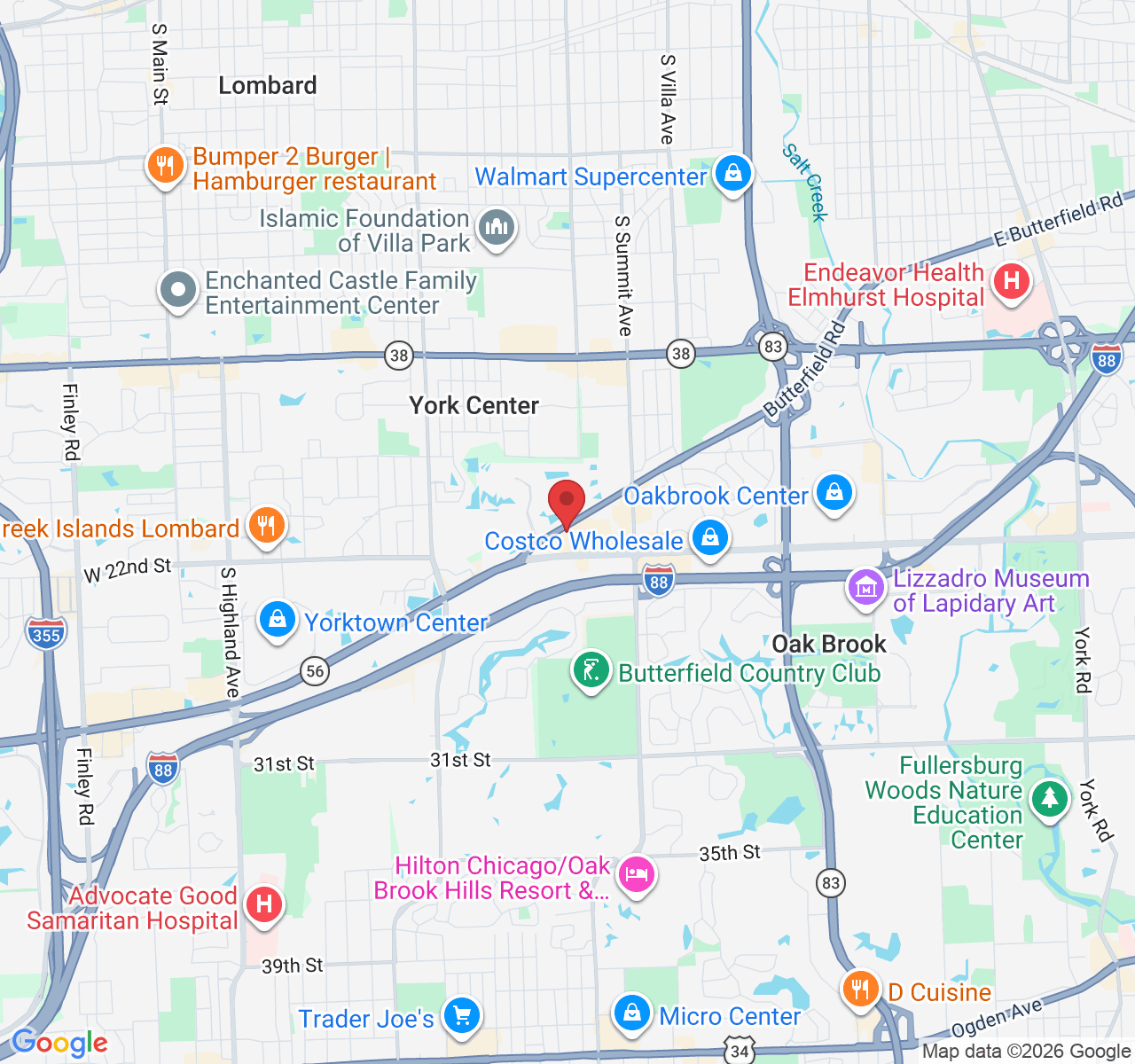 17W775 Butterfield Rd, Oakbrook Terrace, IL 60523, USA