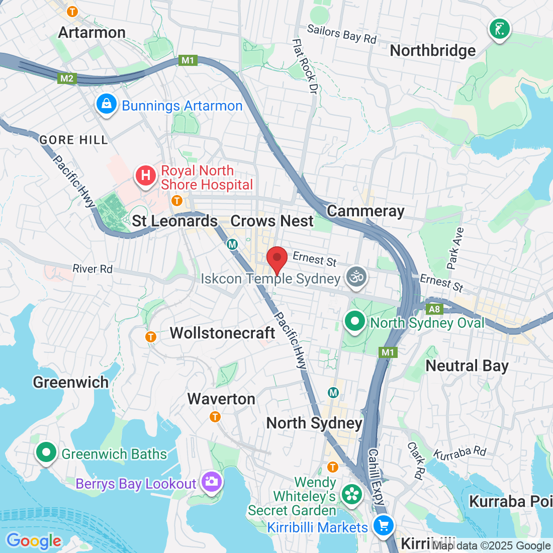 level 2/24-26 Falcon St, Crows Nest NSW 2065, Australia
