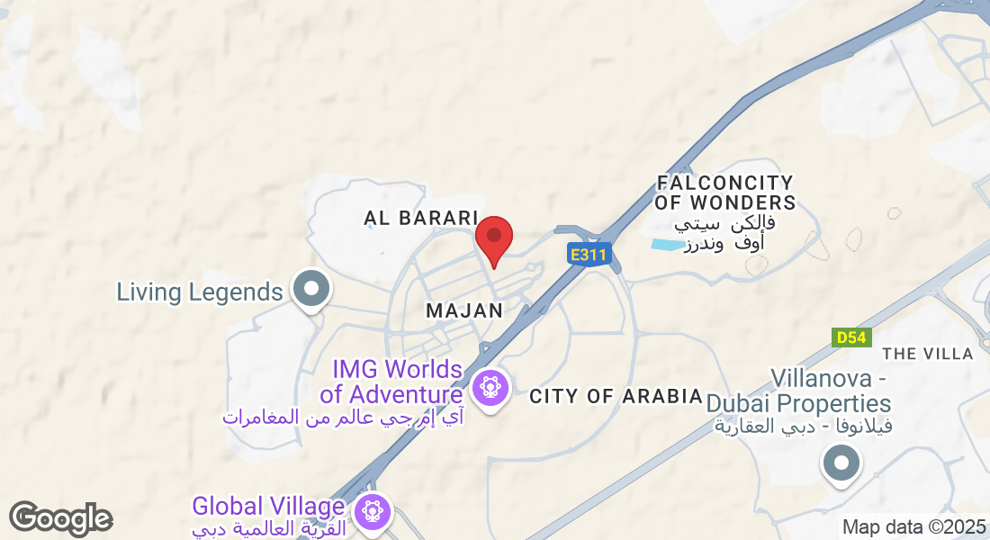 38VC+X2W - Majan - Dubai - United Arab Emirates