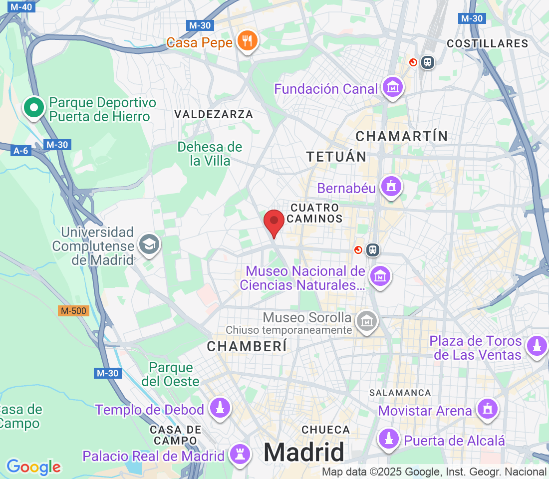 Av. del Dr. Federico Rubio y Galí, 1, Tetuán, 28039 Madrid, Spagna