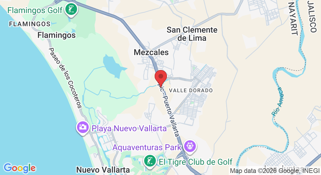 Puerto Vallarta - Tepic 430-Int F-S1, Valle Dorado, 63735 Mezcales, Nay., México