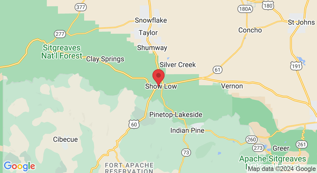 301 N Central Ave, Show Low, AZ 85901, USA