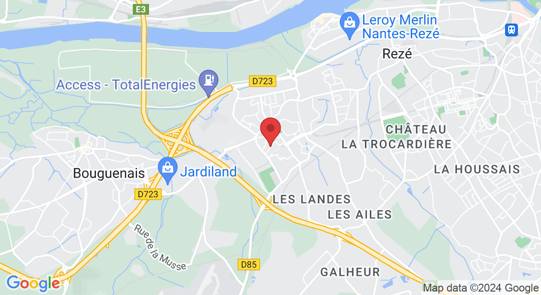 Rue des Venelles, 44340 Bouguenais, France