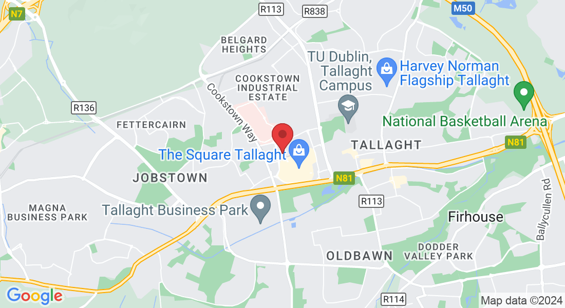 Unit 7D Tallaght Cross East, Belgard Square W, Tallaght, Dublin 24, D24 Y2NX, Ireland