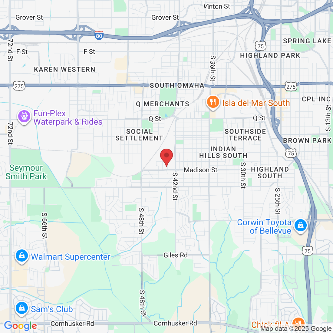 6222 S 43rd St, Omaha, NE 68107, EE. UU.