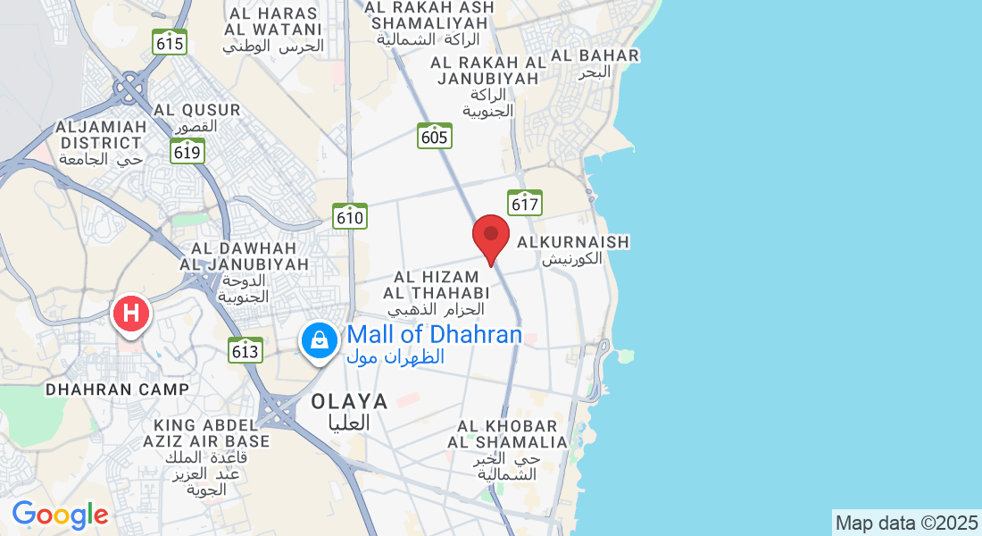 King Fahd Road, Al Hizam Al Thahabi, Al Khobar 34432, Saudi Arabia