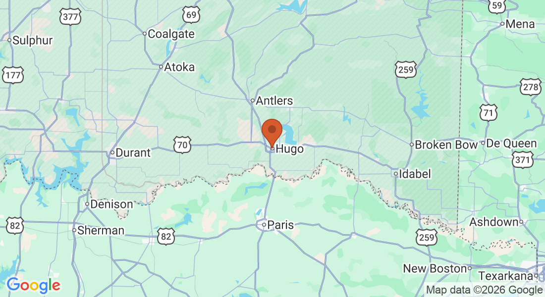 208 N 2nd St, Hugo, OK 74743, USA