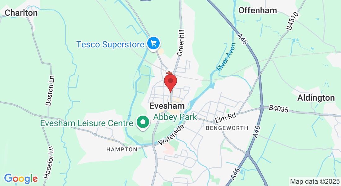 First Floor, 87 High St, Evesham WR11 4HR, UK