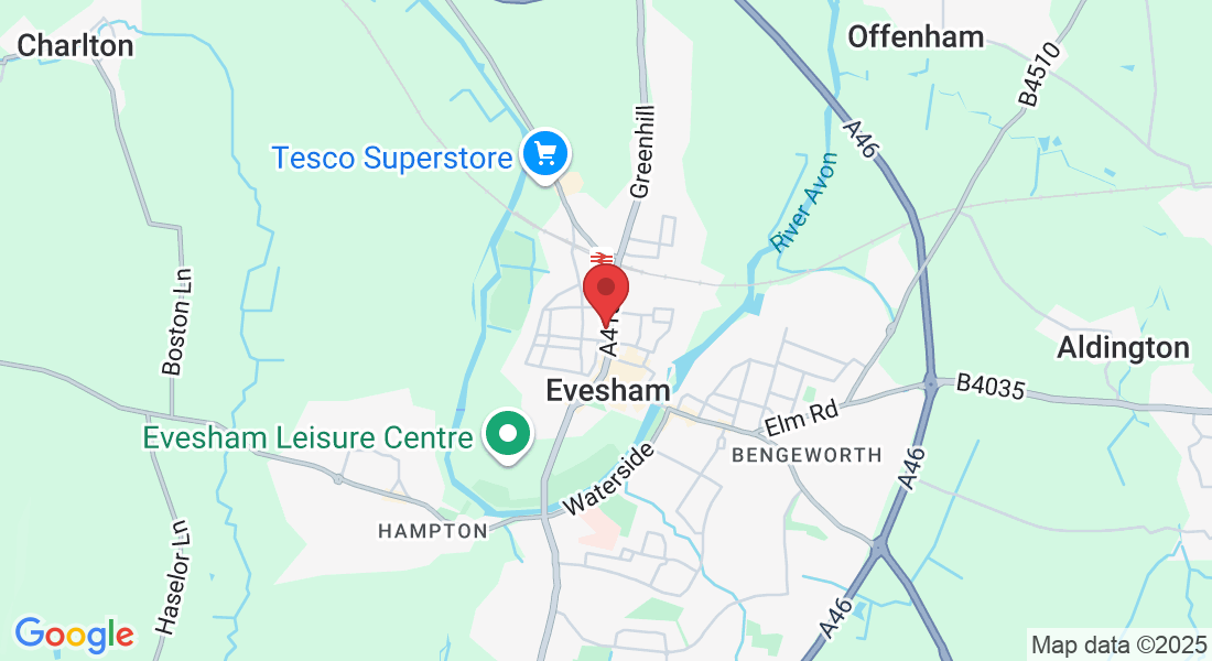 First Floor, 87 High St, Evesham WR11 4HR, UK