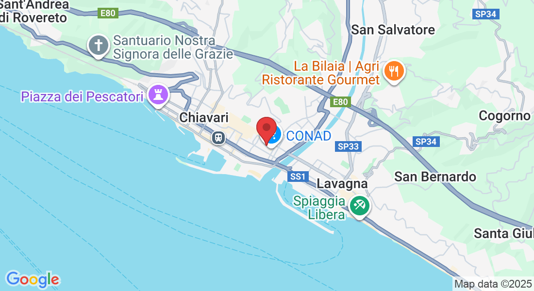 Via Tripoli, 7, 16043 Chiavari GE, Italia