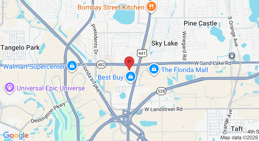 1750 W Sand Lake Rd, Orlando, FL 32809, USA