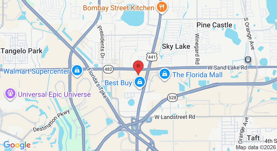 1750 W Sand Lake Rd, Orlando, FL 32809, USA