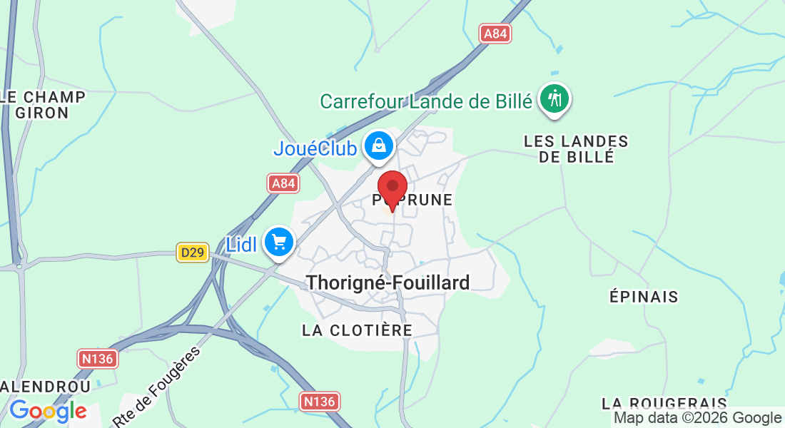 Centre Commercial du Bocage, 35235 Thorigné-Fouillard, France