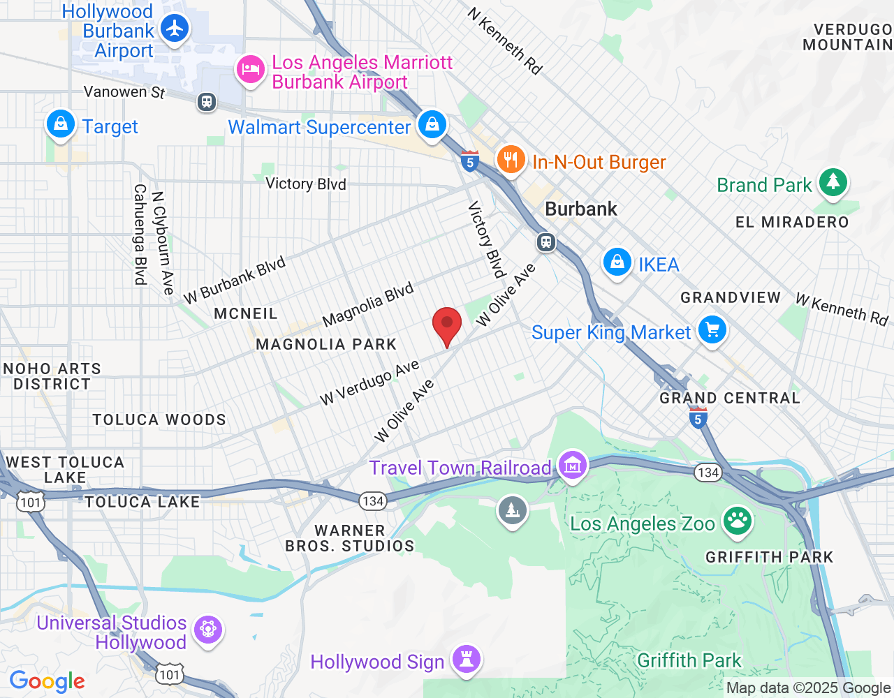 1717 W Verdugo Ave, Burbank, CA 91506, USA