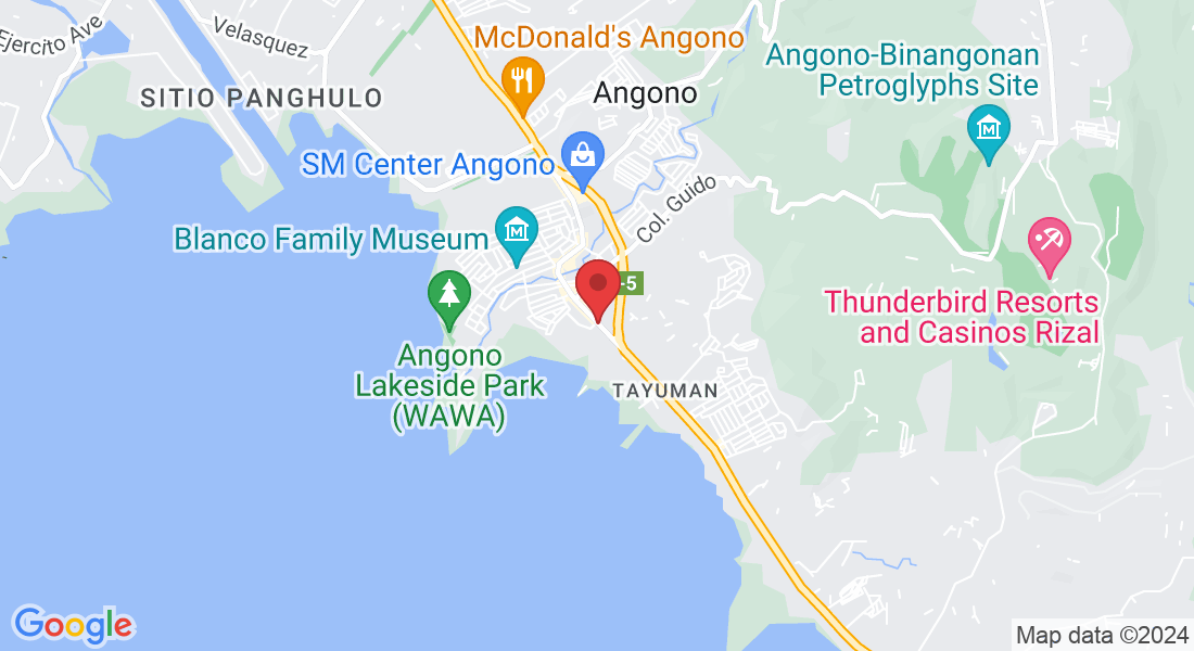 National Road, Sitio Sapa, Barangay Pag-asa, B&M Building, Binangonan, 1940 Rizal, Philippines