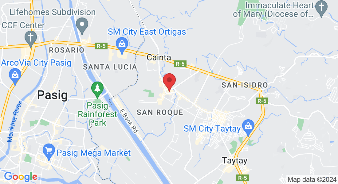 A. Luna St, Cainta, 1900 Rizal, Philippines