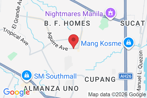 Unit 2B, Margarita Centre, Aguirre Avenue, corner Elsie Gaches St, Parañaque, Metro Manila, Philippines