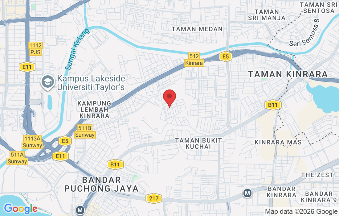 Jalan TK 5/42, 47190 Puchong, Selangor, Malaysia
