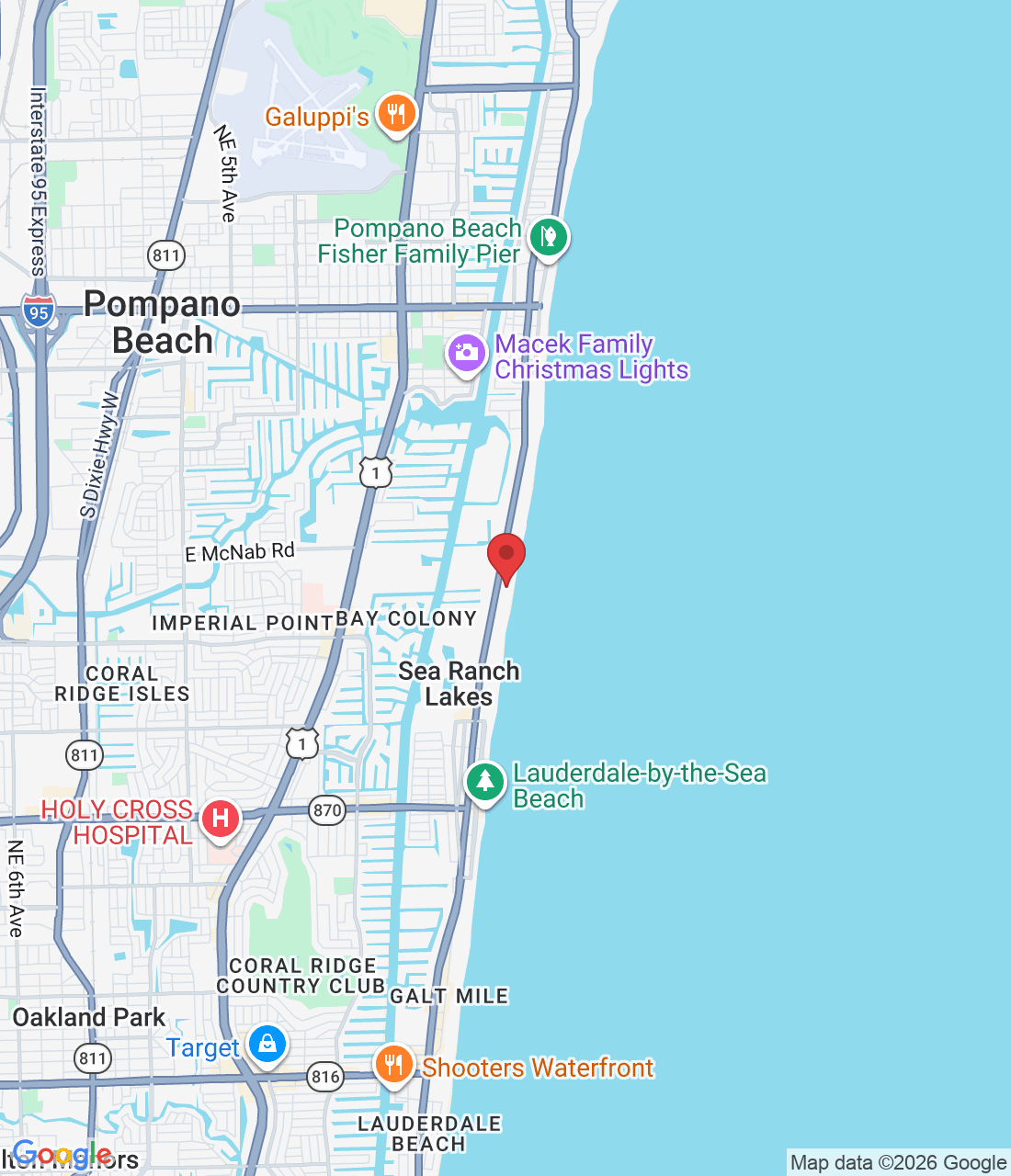1770 S Ocean Blvd unit 201, Pompano Beach, FL 33062, USA