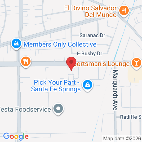 13610 Imperial Hwy. ste 5, Santa Fe Springs, CA 90670, USA