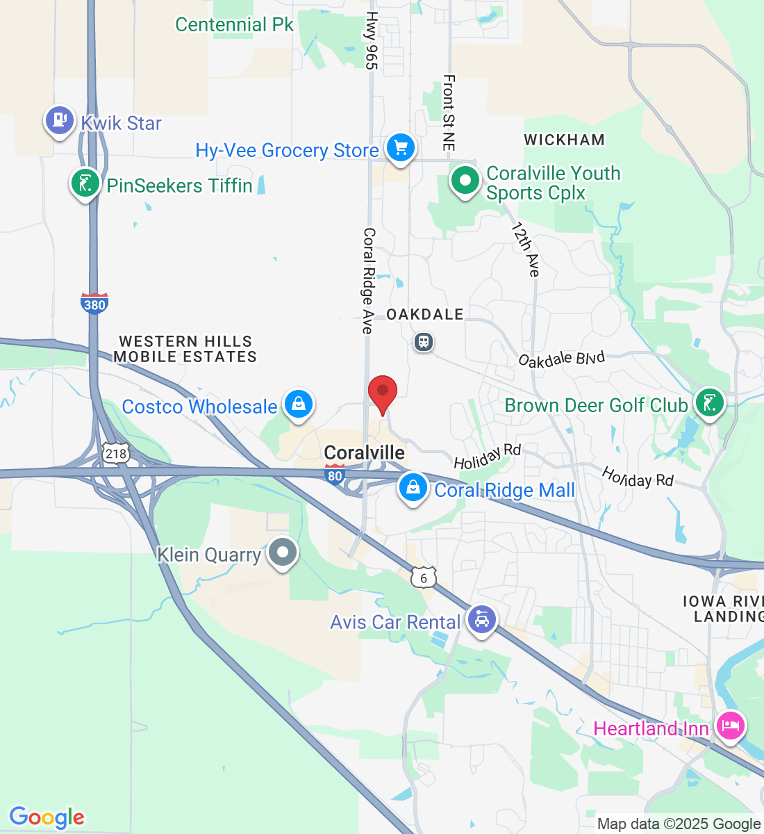 2550 Holiday Rd, Coralville, IA 52241, USA