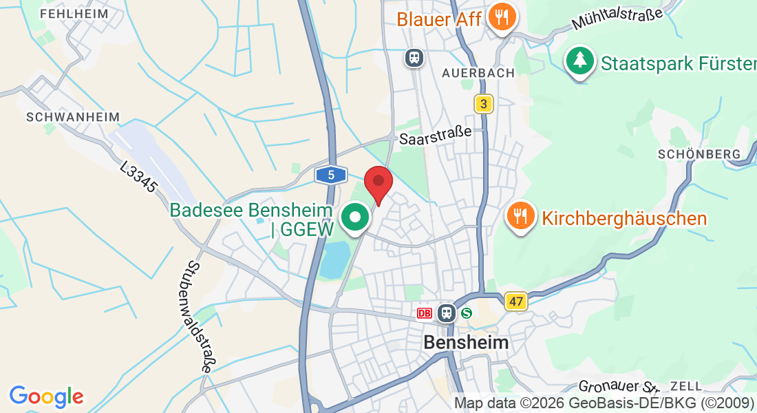 Berliner Ring 95, 64625 Bensheim-Auerbach, Deutschland