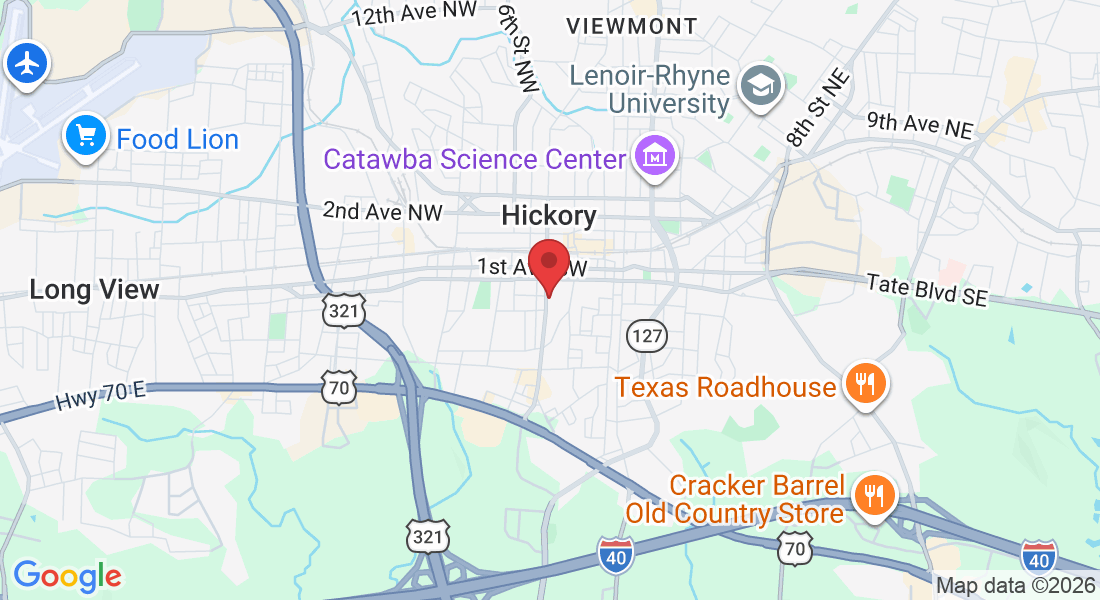 305 4th St SW, Hickory, NC 28602, USA