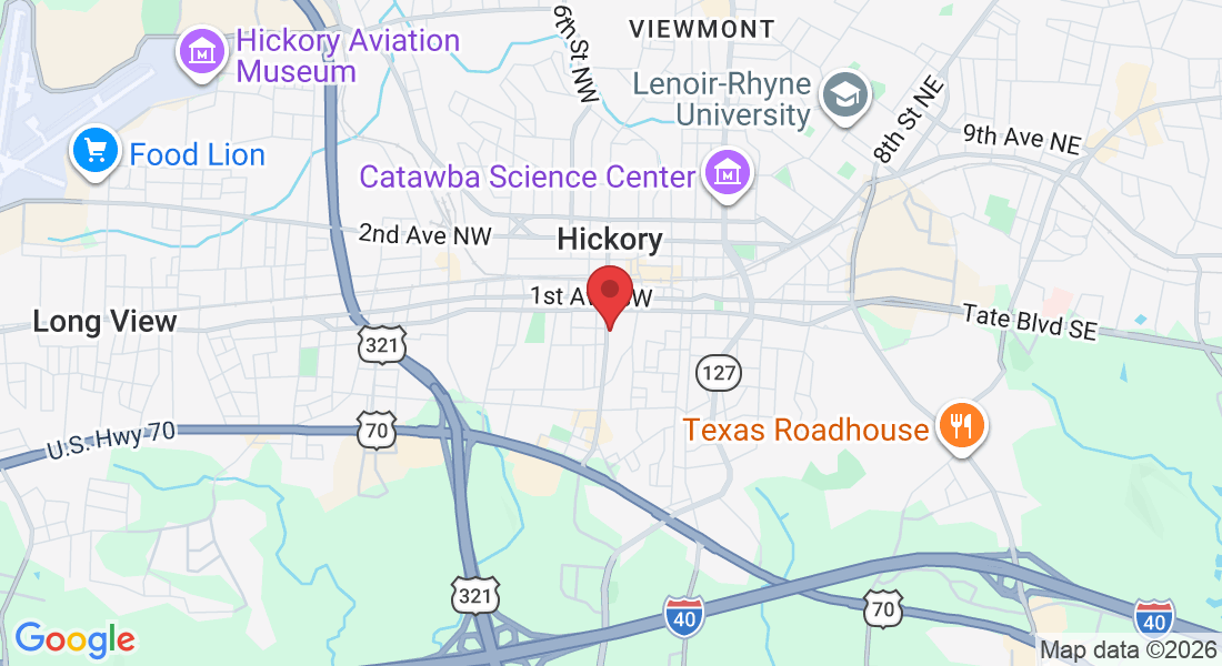 305 4th St SW, Hickory, NC 28602, USA