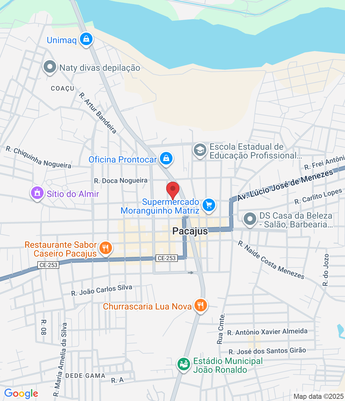 R. Joaquim Nogueira Lopes, 80 - Pacajus, CE, 62870-000, Brasil