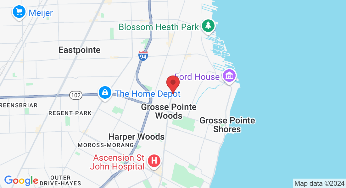 21316 Mack Ave, Grosse Pointe Woods, MI 48236, USA