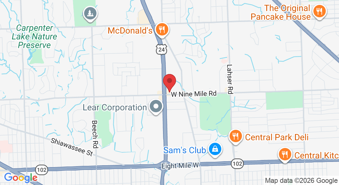 23930 W Nine Mile Rd, Southfield, MI 48033, USA