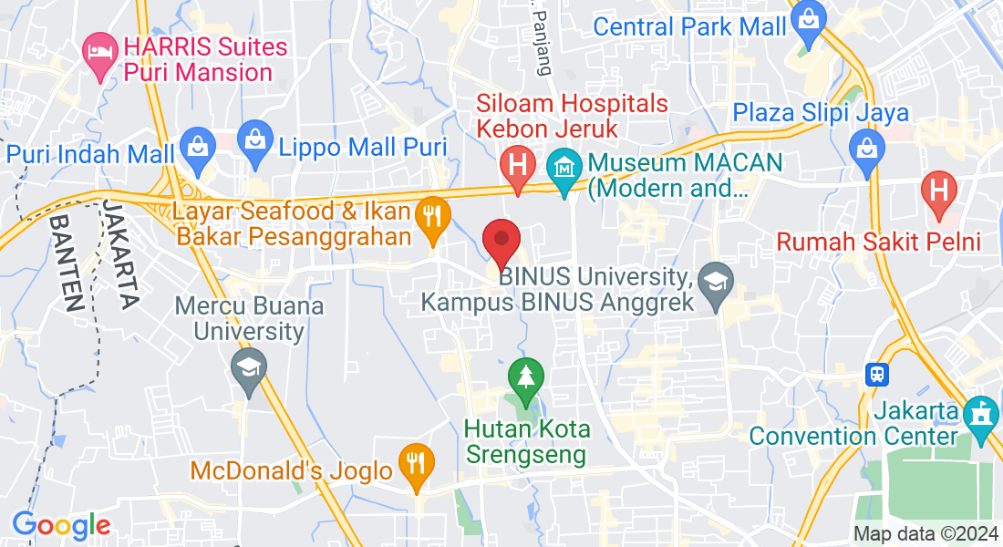 PT Toffee International, Ruko Business Park, Jl. Meruya Ilir Raya No.88 Blok E2-3, RT.1/RW.5, Meruya Utara, Kec. Kembangan, Kota Jakarta Barat, Daerah Khusus Ibukota Jakarta 11620, Indonesia