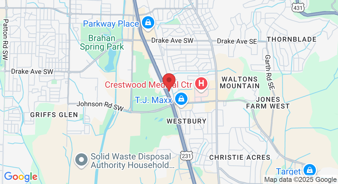 3609 Memorial Pkwy SW Suite A1, Huntsville, AL 35801, USA