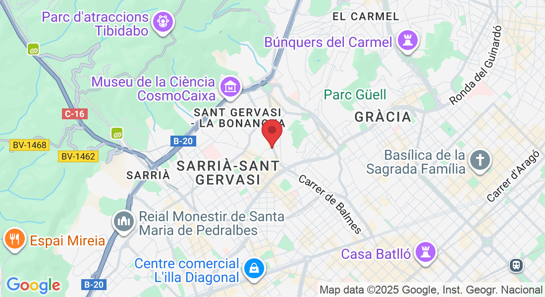 Carrer de Balmes, 403, local 6, Sarrià-Sant Gervasi, 08022 Barcelona, Spagna