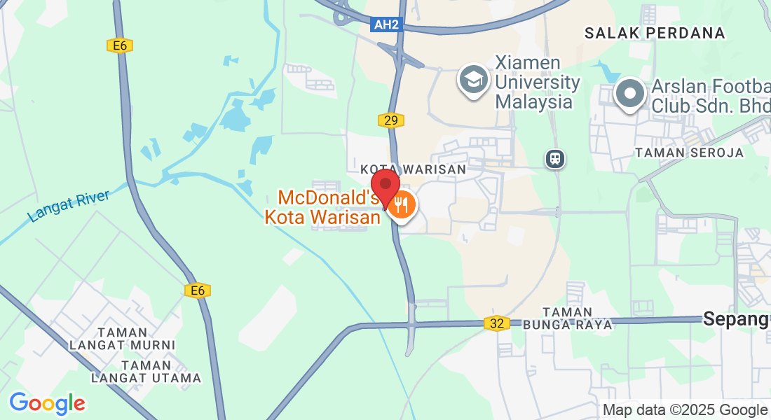 Jalan Saujana Klia 1/A, Taman Warisan Bayu, 43900 Sepang, Selangor, Malaysia