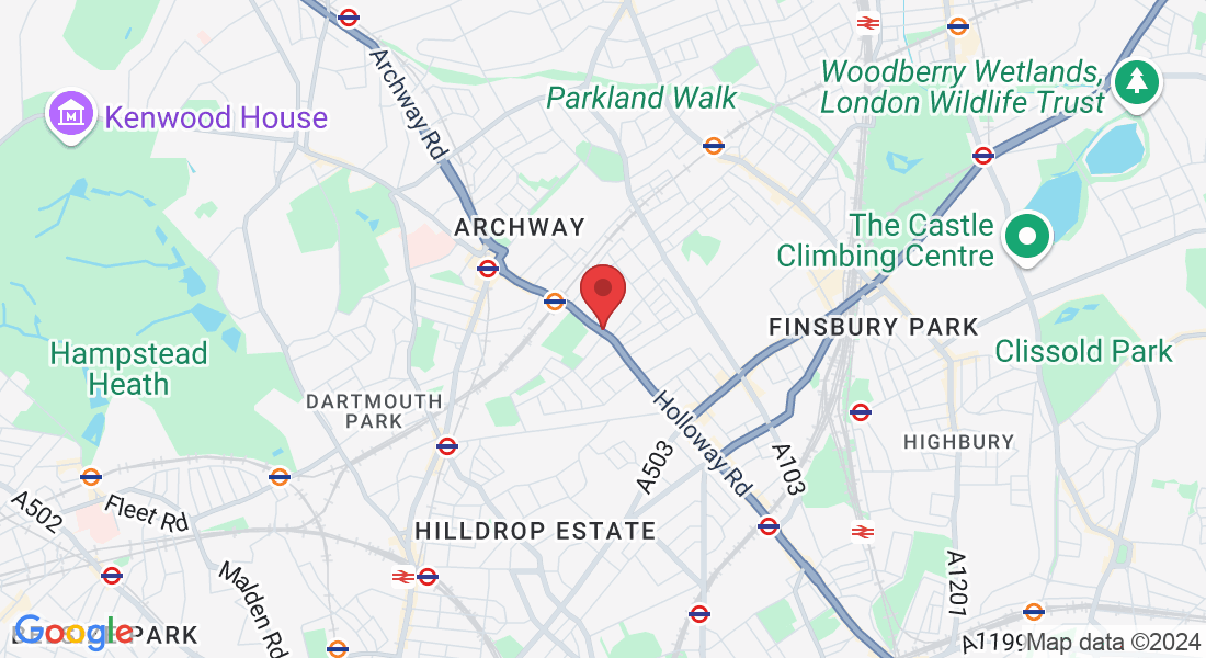 646 Holloway Rd, Archway, London N19 3NU, UK