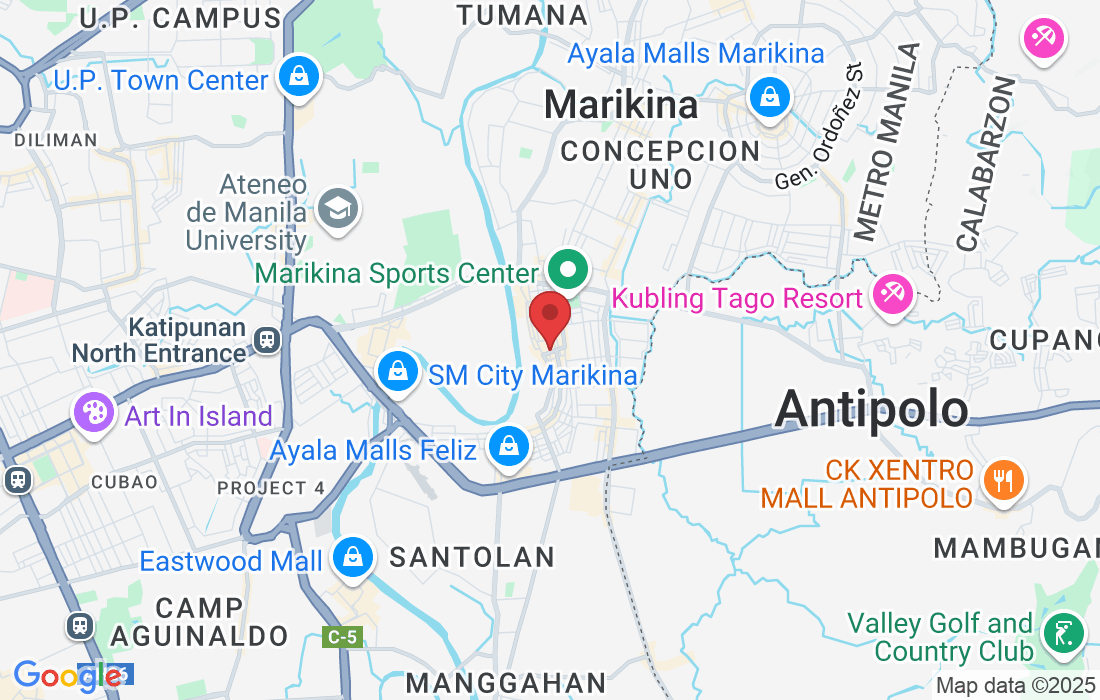 3 V. Gomez St, Marikina, 1800 Metro Manila, Philippines