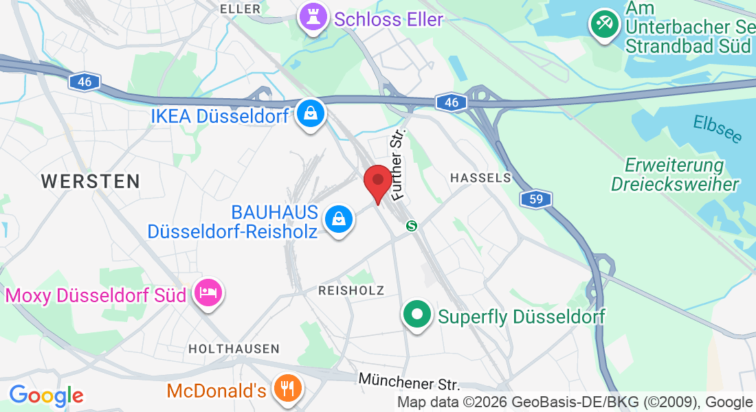 Reisholzer Bahnstraße 56, 40599 Düsseldorf, Deutschland
