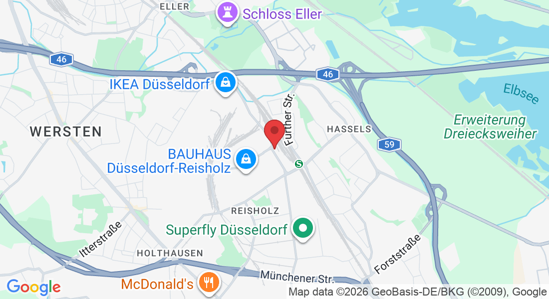 Reisholzer Bahnstraße 56, 40599 Düsseldorf, Deutschland