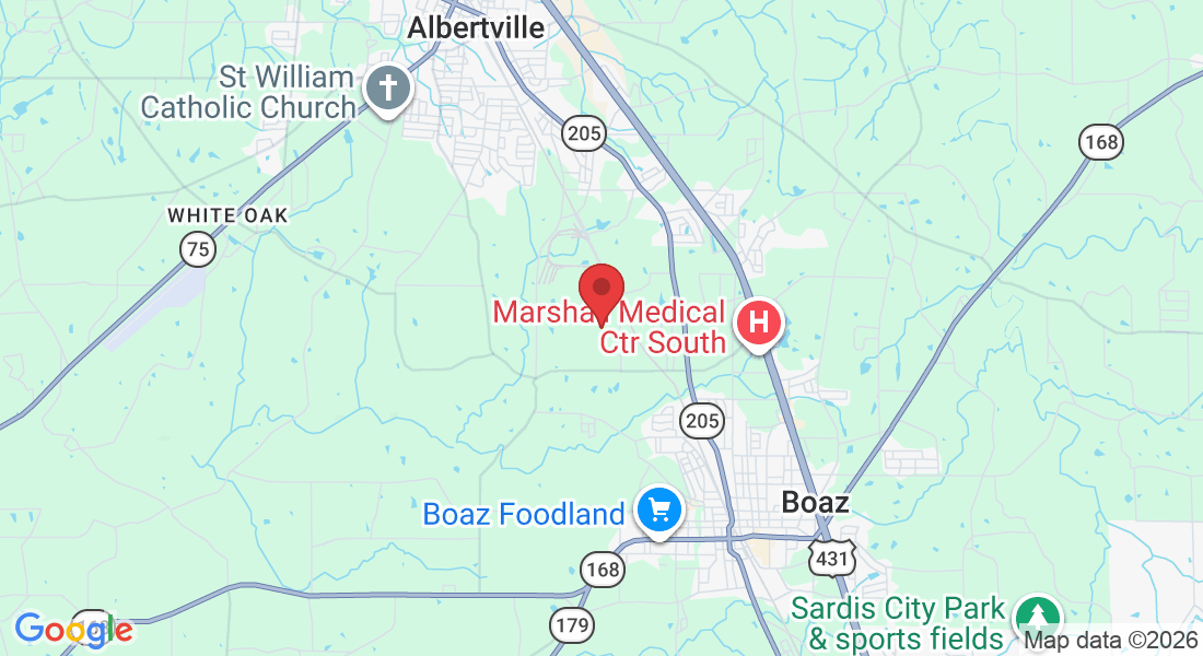 Dundee Rd, Boaz, AL 35957, USA