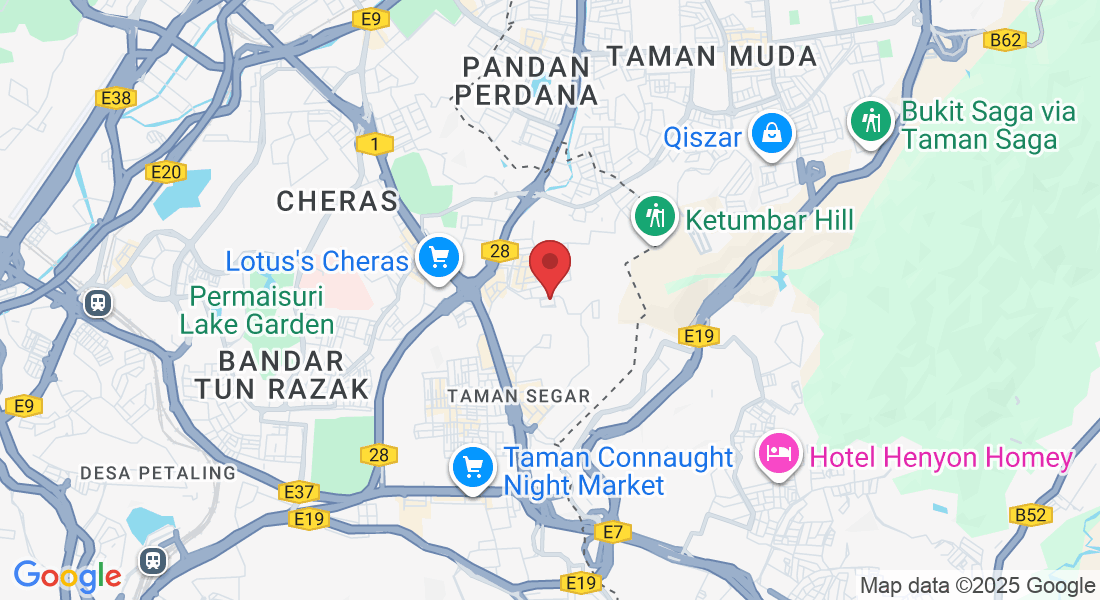 25, Jalan Jintan, Taman Supreme, 56100 Kuala Lumpur, Selangor, Malaysia