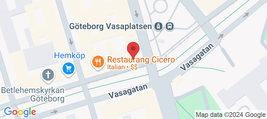 Vasagatan 36, 411 24 Göteborg, Sweden