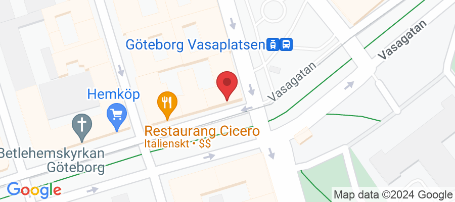 Vasagatan 36, 411 24 Göteborg, Sweden