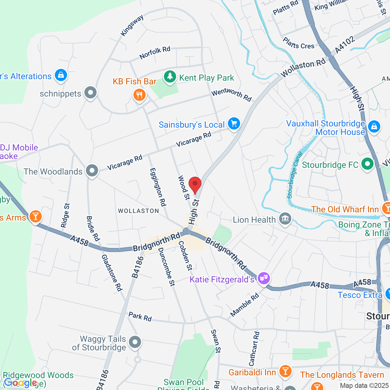 27 High St, Wollaston, Stourbridge DY8 4NJ, UK