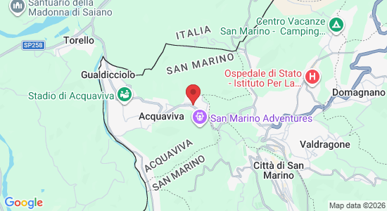 Str. Genghe di Atto, 136, 47892 Acquaviva, San Marino