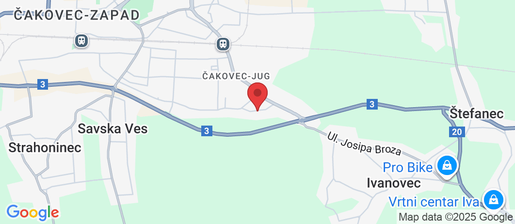 Ul. Matije Gupca 31, 40000, Čakovec, Croatia